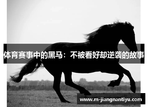 体育赛事中的黑马：不被看好却逆袭的故事